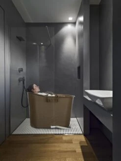 LIFEBATH - Zitbad Nancy - Bath Bucket - Mobiele Badkuip - 200L - Voor Volwassenen - Goud -Badkamer Wijs 899x1200 54