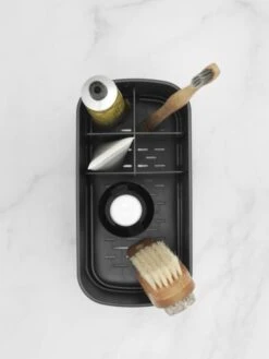 Brabantia ReNew Tandenborstelhouder - 11 X 19,6 X 9,9 Cm - Dark Grey -Badkamer Wijs 900x1200 23