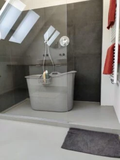 Zitbad Voor Volwassenen - Bath Bucket - Grijs - 200L -Badkamer Wijs 900x1200 59