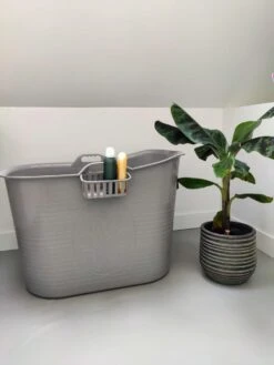 Zitbad Voor Volwassenen - Bath Bucket - Grijs - 200L -Badkamer Wijs 900x1200 60