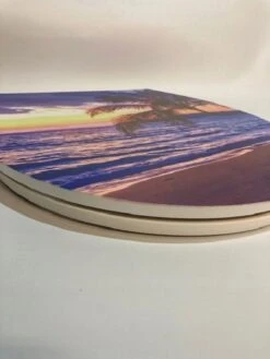 Sanitary WC-bril Met Print - Kunstof - Softcolse - RVS Schanieren - Afklikbaar -Badkamer Wijs 900x1200 66