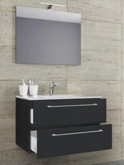 VCM 3-Delige Wastafel Badkamermeubelset Wastafel Badinos Lade Spiegel 3-Delige Wastafel Badkamermeubelset Wastafel Badinos Lade Spiegel -Badkamer Wijs 903x1200 1