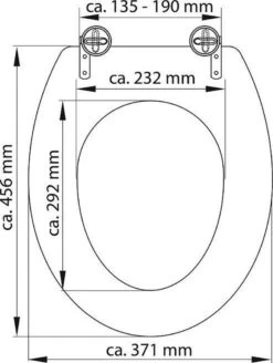 SCHÜTTE WC-Bril 82000 WHITE - Duroplast - RVS-Scharnieren - Gelakt - Wit -Badkamer Wijs 905x1200 5
