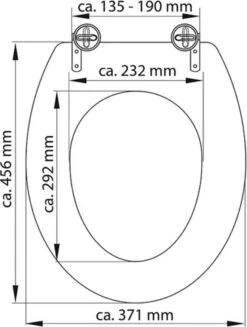 SCHÜTTE WC-Bril 82000 WHITE - Duroplast - RVS-Scharnieren - Gelakt - Wit -Badkamer Wijs 906x1200 9