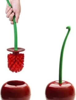 Merkloos WC-borstel Toiletborstel Cherry Kers Met Rode Borstel 15 Merkloos WC-borstel Toiletborstel Cherry Kers Met Rode Borstel -Badkamer Wijs 910x1200