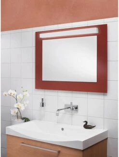 Proventa LED Spiegellamp Badkamer 90 Cm Met Zwaai Sensor - Dimbaar Van Warm Naar Koud Wit - Chroom -Badkamer Wijs 912x1200 1