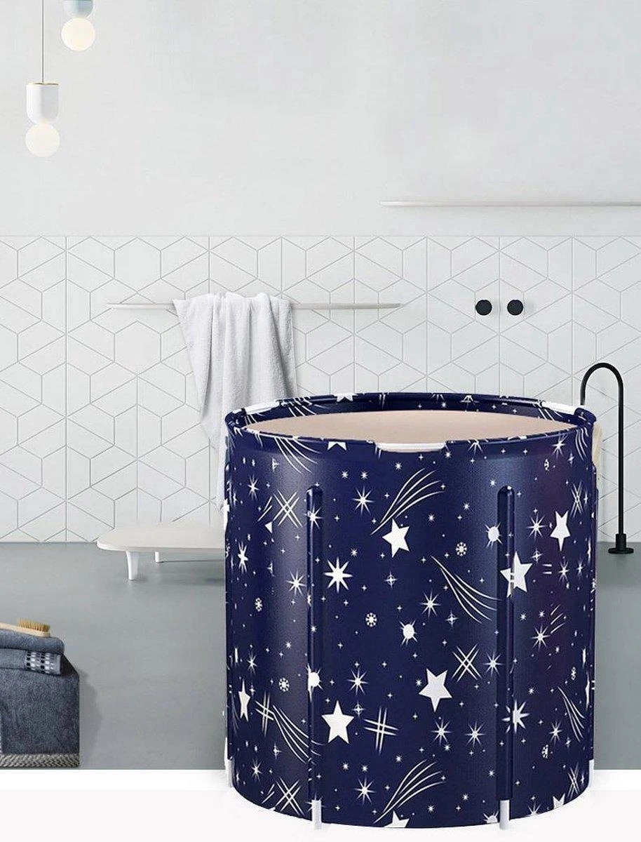 Opvouwbaar Zitbad - Bad Voor Volwassenen En Kinderen - Kinderbad - Opzetbad - Opvouwbaar Bad - Zitdouche - Mobiele Badkuip Met Afvoer - Bad - Douche - Blauw 4 Opvouwbaar Zitbad - Bad Voor Volwassenen En Kinderen - Kinderbad - Opzetbad - Opvouwbaar Bad - Zitdouche - Mobiele Badkuip Met Afvoer - Bad - Douche - Blauw - Afbeelding 2