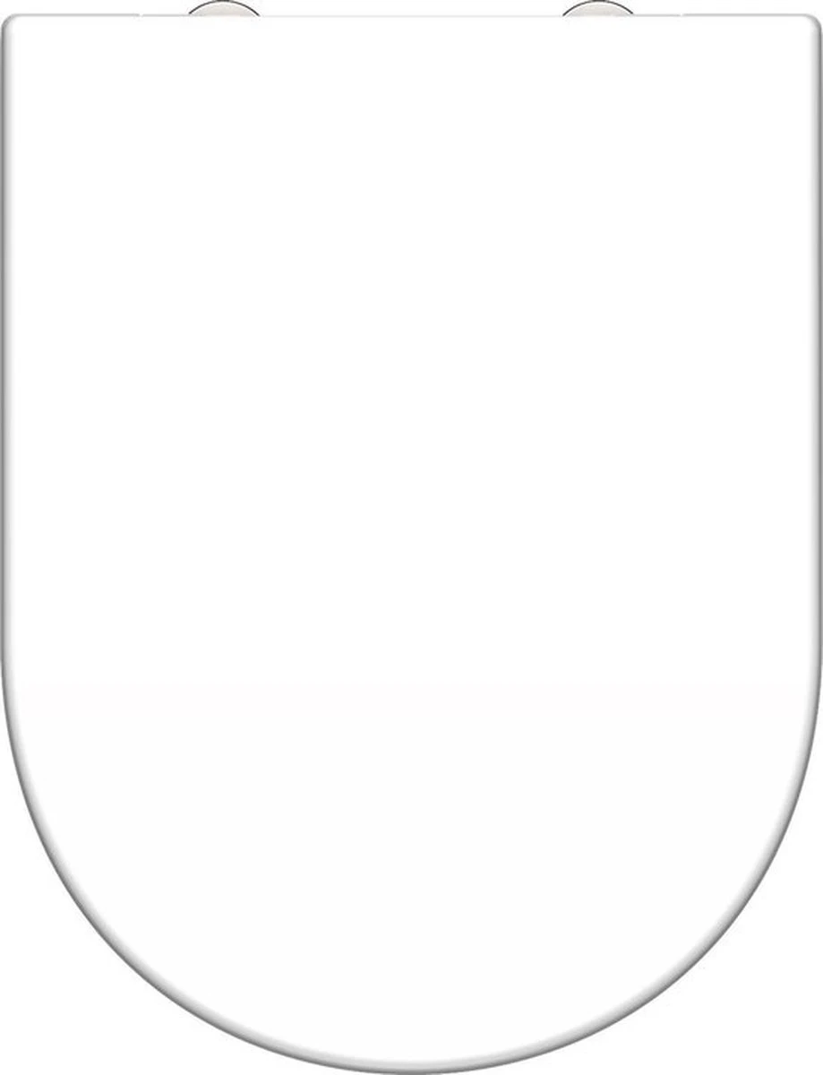 SCHÜTTE WC-Bril 82910 D-SHAPE WHITE - Duroplast - D-vorm - Soft Close - Afklikbaar - RVS-Scharnieren - Gelakt - Wit 3 SCHÜTTE WC-Bril 82910 D-SHAPE WHITE - Duroplast - D-vorm - Soft Close - Afklikbaar - RVS-Scharnieren - Gelakt - Wit