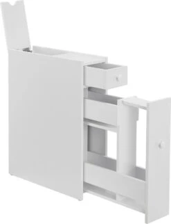 Niskast Badkamerkast Met 2 Lades 58x16x48 Cm Wit 12 Niskast Badkamerkast Met 2 Lades 58x16x48 Cm Wit -Badkamer Wijs 920x1200 2