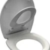 SCHÜTTE WC-Bril 82940 FAMILY WHITE - Duroplast - Soft Close - Afklikbaar - Geïntegreerde Kinderzitting - Gelakt - Wit