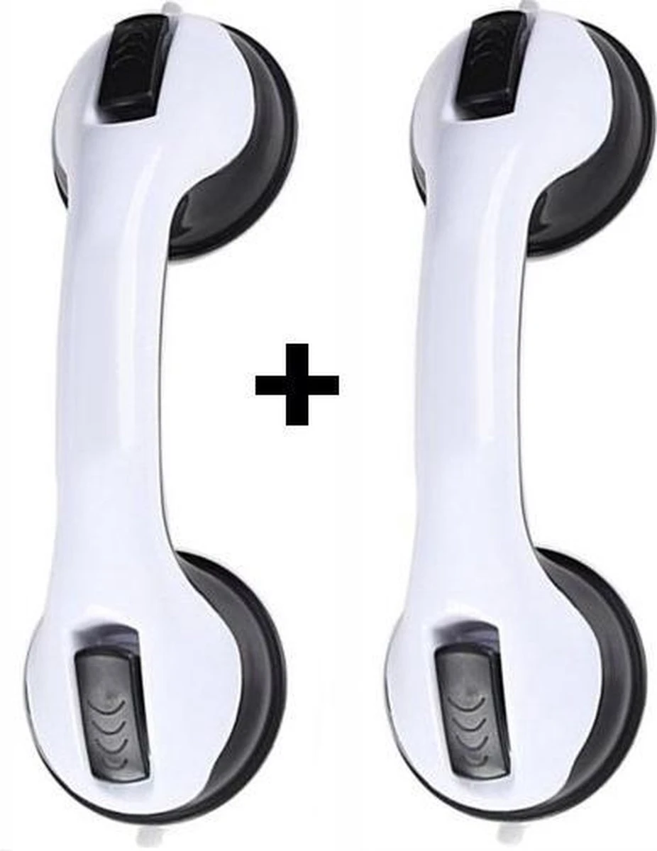 Merkloos 2x Anti Slip Zuig Handvat - Zuignap Handgreep Badkamer/Toilet - Badkamer Veiligheidsgreep - Handgreep Met Zuignappen - Badgreep - Krachtig En Verplaatsbaar - Trekvermogen Tot 50KG - 30cm 3 Merkloos 2x Anti Slip Zuig Handvat - Zuignap Handgreep Badkamer/Toilet - Badkamer Veiligheidsgreep - Handgreep Met Zuignappen - Badgreep - Krachtig En Verplaatsbaar - Trekvermogen Tot 50KG - 30cm