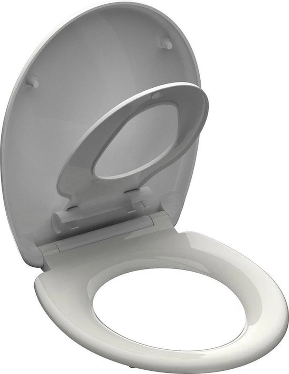 SCHÜTTE WC-Bril 82940 FAMILY WHITE - Duroplast - Soft Close - Afklikbaar - Geïntegreerde Kinderzitting - Gelakt - Wit 3 SCHÜTTE WC-Bril 82940 FAMILY WHITE - Duroplast - Soft Close - Afklikbaar - Geïntegreerde Kinderzitting - Gelakt - Wit