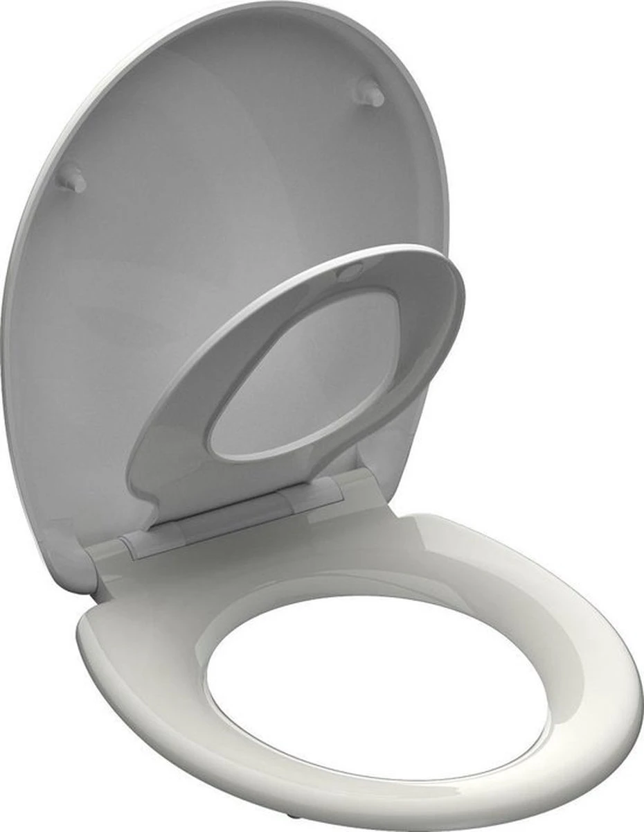 SCHÜTTE WC-Bril 82940 FAMILY WHITE - Duroplast - Soft Close - Afklikbaar - Geïntegreerde Kinderzitting - Gelakt - Wit 4 SCHÜTTE WC-Bril 82940 FAMILY WHITE - Duroplast - Soft Close - Afklikbaar - Geïntegreerde Kinderzitting - Gelakt - Wit - Afbeelding 2