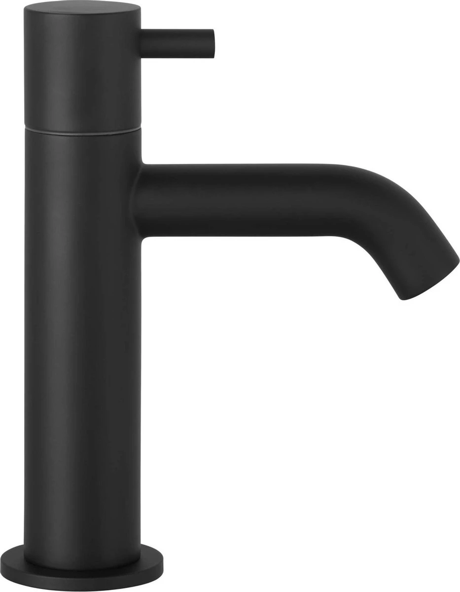 Merkloos Saqu Eurotrend Fonteinkraan - Hoog Model - Toiletkraan - Koudwaterkraan - Mat Zwart 3 Merkloos Saqu Eurotrend Fonteinkraan - Hoog Model - Toiletkraan - Koudwaterkraan - Mat Zwart