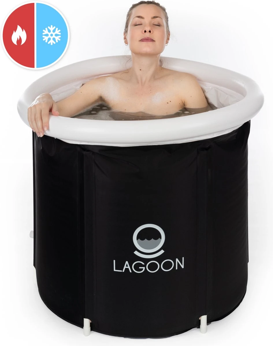 Lagoon® Opblaasbaar Zitbad Voor Volwassenen Bathbucket - Met Relaxing Giftset - Wim Hof Methode - Opvouwbaar & Inklapbaar Spa Bad - Bath Bucket - IJsbad - Opblaasbad - Dompelbad 6 Lagoon® Opblaasbaar Zitbad Voor Volwassenen Bathbucket - Met Relaxing Giftset - Wim Hof Methode - Opvouwbaar & Inklapbaar Spa Bad - Bath Bucket - IJsbad - Opblaasbad - Dompelbad - Afbeelding 4