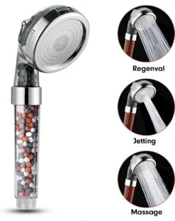 Imperatoris | Ionische Douchekop - Waterbesparend – Met Hoge Druk En Filter – Regendouche -Badkamer Wijs 947x1200