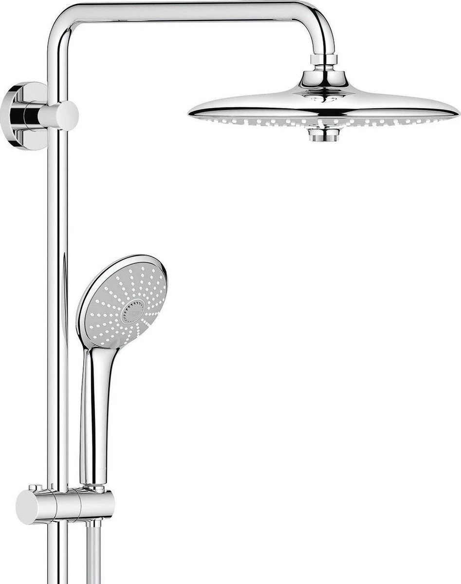 GROHE Euphoria 260 Regendouche - ø 26cm - Met Thermostaatkraan - Chroom 6 GROHE Euphoria 260 Regendouche - ø 26cm - Met Thermostaatkraan - Chroom - Afbeelding 4