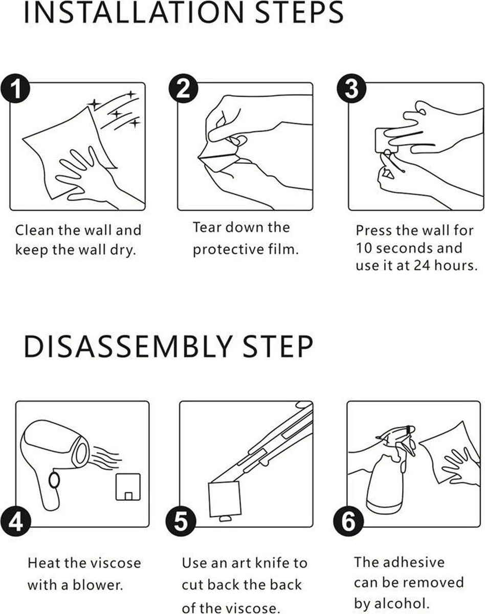 Merkloos Handdoekhaakjes - 2 In 1 RVS Zelfklevend - Rechthoekig Handdoek Haakjes - Handdoekhaak - Zwart 4 Merkloos Handdoekhaakjes - 2 In 1 RVS Zelfklevend - Rechthoekig Handdoek Haakjes - Handdoekhaak - Zwart - Afbeelding 2