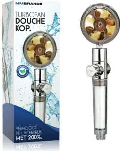 MM Brands Waterbesparende Douchekop - Handdouche Met Hoge Druk - Regendouche Waterbesparend