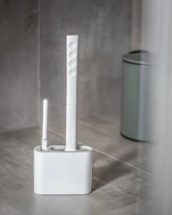 Lopoleis WC Borstel – Toiletborstel – Gesloten Bodem – WC Borstel Met Randreiniger – Siliconen – Grijs – WC Borstel Met Houder – Vrijstaand – Hangend – WC Borstel En Houder -Badkamer Wijs 960x1200 19
