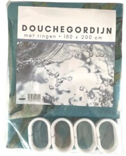 3BMT Douchegordijn Design - Amandelbloesem Van Gogh - 180 X 200 Cm - Met Ringen -Badkamer Wijs 972x1200 5