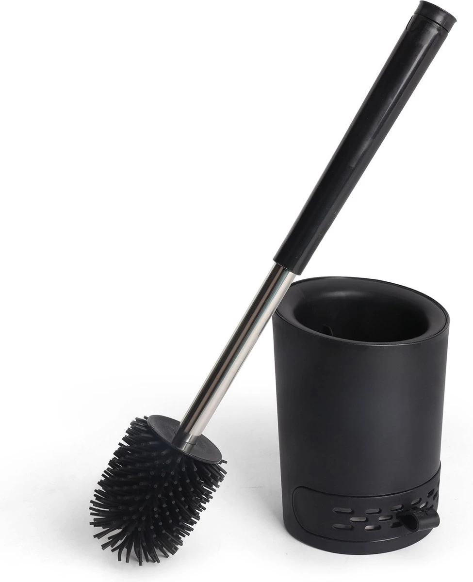 WC Borstel Met Houder - Hygiënische Toiletborstelhouder Siliconen - Toiletborstel Met Houder - Vrijstaand - Hangend 5 WC Borstel Met Houder - Hygiënische Toiletborstelhouder Siliconen - Toiletborstel Met Houder - Vrijstaand - Hangend - Afbeelding 3