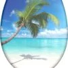 SCHÜTTE WC-Bril 82363 CARRIBEAN - Duroplast - Soft Close - Afklikbaar - RVS-Scharnieren - Decor - 3-zijdige Print -Badkamer Wijs 977x1200 7
