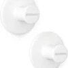 Brabantia ReNew Handdoekhaakjes - 2 Stuks - White 1 Brabantia ReNew Handdoekhaakjes - 2 Stuks - White -Badkamer Wijs 982x1200 1