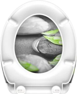 SCHÜTTE WC-Bril 82374 STONE - Duroplast - Soft Close - Afklikbaar - RVS-Scharnieren - Decor - 3-zijdige Print -Badkamer Wijs 985x1200 2