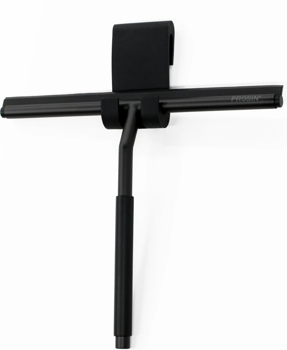 PROSIN - SET VAN VLOER + HANDWISSER - Raamwisser - Vloerwisser - Douchetrekker - Raamtrekker - Wisser - Mat Zwart - Wiper - Squeegee - Bathroom - Vloertrekker - Vloertrekker Met Steel - Floor Wiper - Aftrekker - RVS - Zwart - Design - Wisser 6 PROSIN - SET VAN VLOER + HANDWISSER - Raamwisser - Vloerwisser - Douchetrekker - Raamtrekker - Wisser - Mat Zwart - Wiper - Squeegee - Bathroom - Vloertrekker - Vloertrekker Met Steel - Floor Wiper - Aftrekker - RVS - Zwart - Design - Wisser - Afbeelding 4