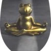 SCHÜTTE WC-Bril 82581 RELAXING FROG - High Gloss - Duroplast - Soft Close - Afklikbaar - RVS-Scharnieren - Decor - 1-zijdige Print 2 SCHÜTTE WC-Bril 82581 RELAXING FROG - High Gloss - Duroplast - Soft Close - Afklikbaar - RVS-Scharnieren - Decor - 1-zijdige Print -Badkamer Wijs 996x1200 6