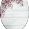 SCHÜTTE WC-Bril 82197 FLOWERS & WOOD - Duroplast - Soft Close - Verchroomde Scharnieren - Decor - 1-zijdige Print -Badkamer Wijs 997x1200 5