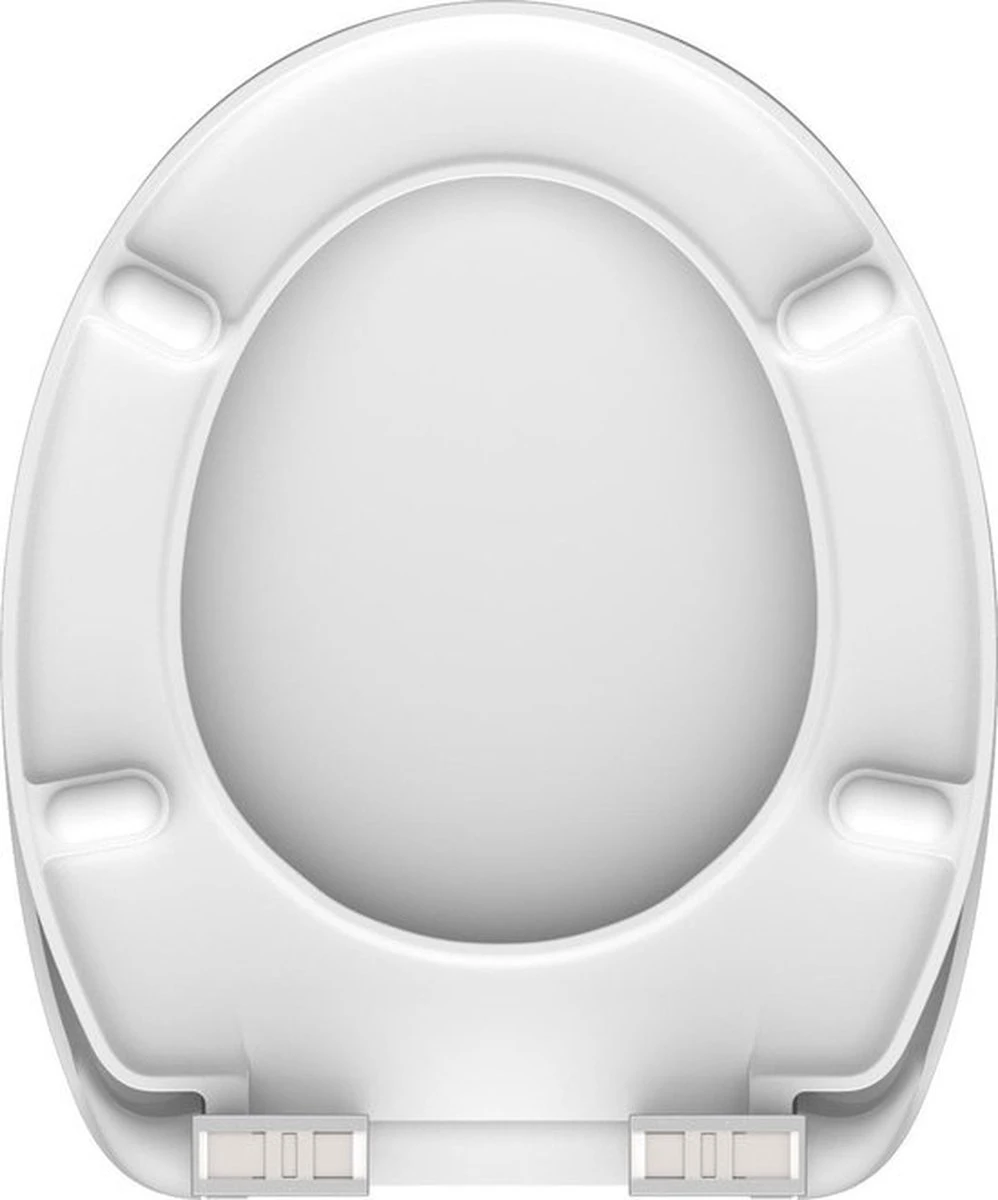 SCHÜTTE WC-Bril 82197 FLOWERS & WOOD - Duroplast - Soft Close - Verchroomde Scharnieren - Decor - 1-zijdige Print 9 SCHÜTTE WC-Bril 82197 FLOWERS & WOOD - Duroplast - Soft Close - Verchroomde Scharnieren - Decor - 1-zijdige Print - Afbeelding 7